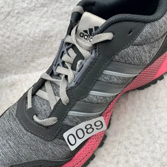 Adidas Running Shoes Womens 9 AKTIV Trails Hiking Gray Pink NO INSOLES B26576 - Picture 12 of 12